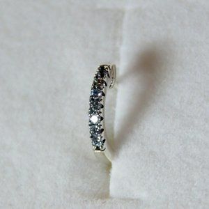 New Shiny Zircon Hoop earrings